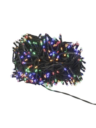 Guirnalda Luces Navidad 500 Leds Multicolor. Luz navidad interiores y exteriores IP44