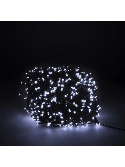 Guirnalda Luces Navidad 500 Leds Color Blanco Frio. Luz Navidad Interiores y Exteriores Ip44