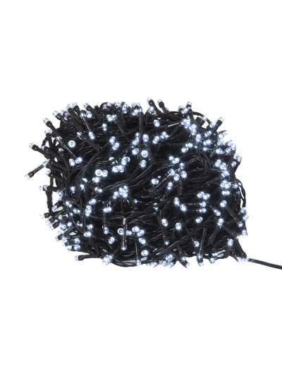 Guirnalda Luces Navidad 500 Leds Color Blanco Frio. Luz Navidad Interiores y Exteriores Ip44