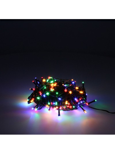 Guirnalda Luces Navidad 500 Leds Multicolor. Luz navidad interiores y exteriores IP44