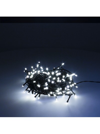 Guirnalda Luces Navidad 500 Leds Color Blanco Frio Luz Navidad Interiores y Exteriores Ip44