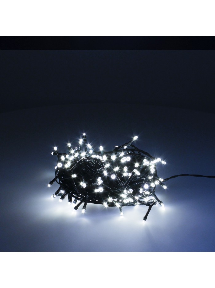 Guirnalda Luces Navidad 500 Leds Color Blanco Frio Luz Navidad Interiores y Exteriores Ip44