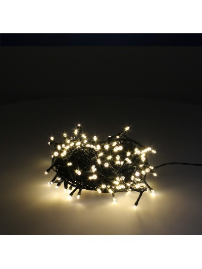 Guirnalda Luces Navidad 500 Leds Color Blanco Calido. Luz Navidad Interiores y Exteriores Ip44