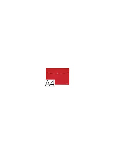 Carpeta leitz recycle portadocumentos broche din a4 polipropileno rojo