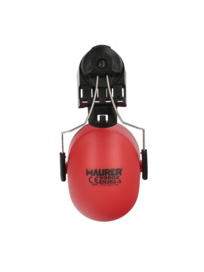 Recambio Protector Auditivo Para Casco Con Visera, Protector Facial De Rejilla y Protector Auditivo Maurer Modelo 99790