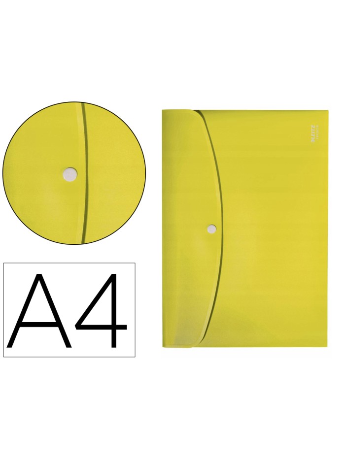 Carpeta leitz recycle portadocumentos broche din a4 polipropileno amarillo Carpeta leitz recycle portadocumentos broche din a4 polipropileno amarillo