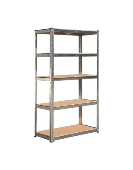 Modulo Estanteria Montaje Rápido Sin Tornillos 90x40x180 cm. (5 Bateas)