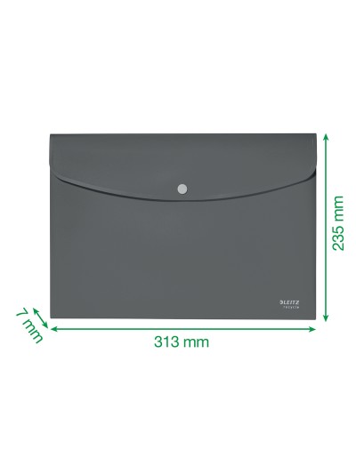 Carpeta leitz recycle portadocumentos broche din a4 polipropileno amarillo
