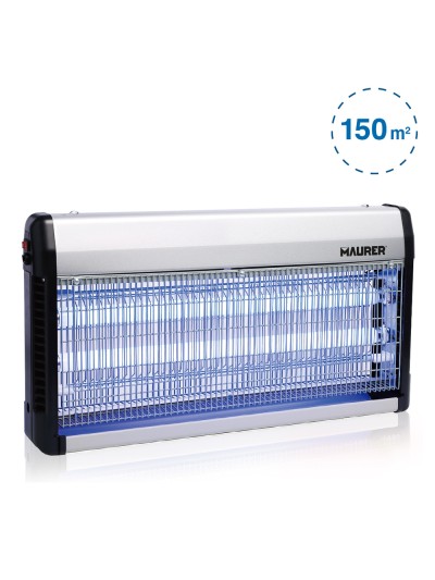 Exterminador Electrico De Insectos 36 W. Alcance 150 m2.