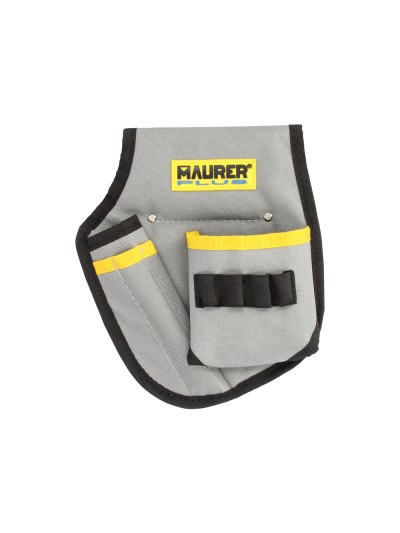 Funda Bolsa Porta Herramientas Para Cinturon Con 3 Bolsillos y 4 Elasticos. Portaherramientas Electricista Multibolsillos