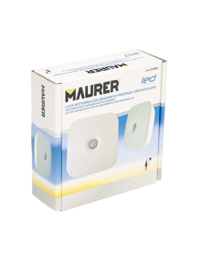 Luz Nocturna Con Detector De Movimiento Por Infrarrojos A Pilas