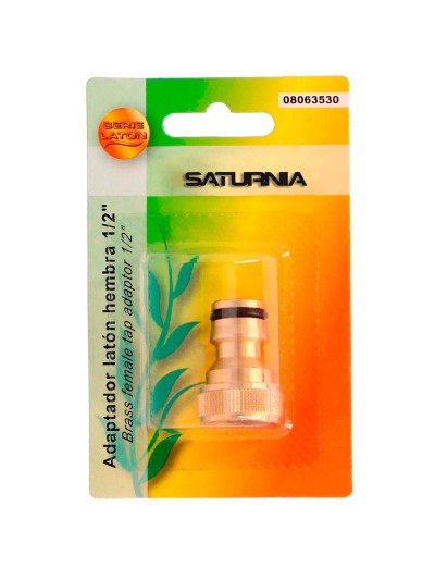 Adaptador Manguera Laton  1/2" Hembra, Adaptador Grifo, Conector Grifo A Conector Rapido