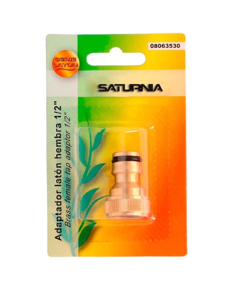 Adaptador Manguera Laton  1/2" Hembra, Adaptador Grifo, Conector Grifo A Conector Rapido