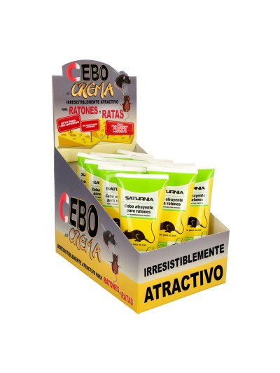 Cebo Atrayente Para Ratas y Ratones Sin Veneno 100 gramos, Cebo Para Ratoneras, Cebo Para Trampa Ratones,
