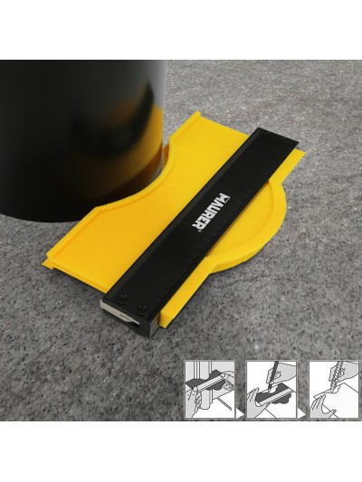 Medidor De Contornos 100x125 mm. Con Bloqueo. Medidor De Perfiles, Medidor Formas, Duplicador Perfiles, Preciso,Dureza Ajustable