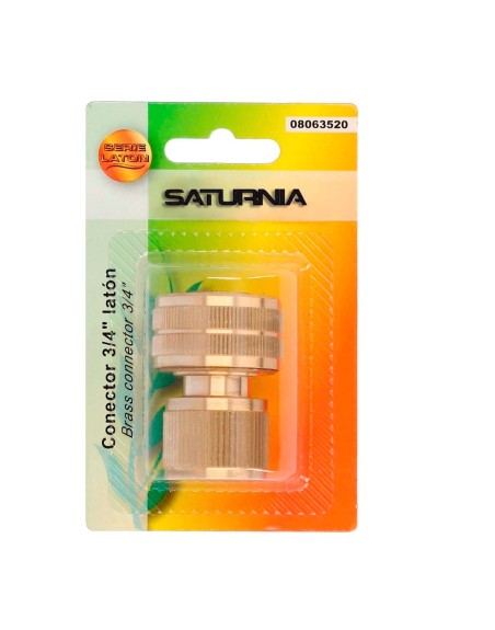 Conector Manguera Laton  3/4" Hembra, Adaptador Grifo, Conector Grifo A Conector Rapido