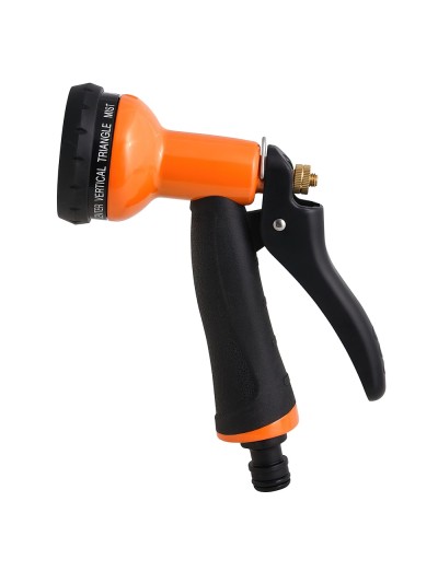 Pistola Riego Jardin Manguera Metal Soft-Touch 10 Posiciones