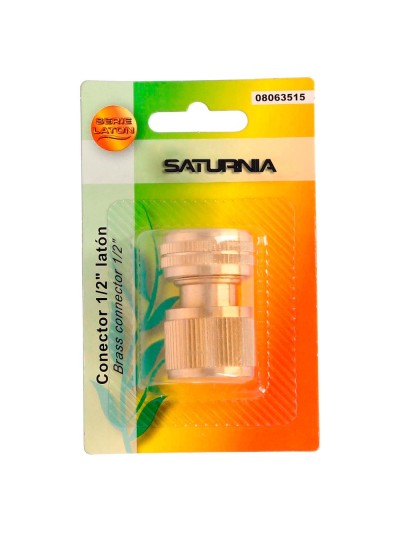 Conector Manguera Laton  1/2" Hembra, Adaptador Grifo, Conector Grifo A Conector Rapido