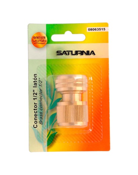 Conector Manguera Laton  1/2" Hembra, Adaptador Grifo, Conector Grifo A Conector Rapido
