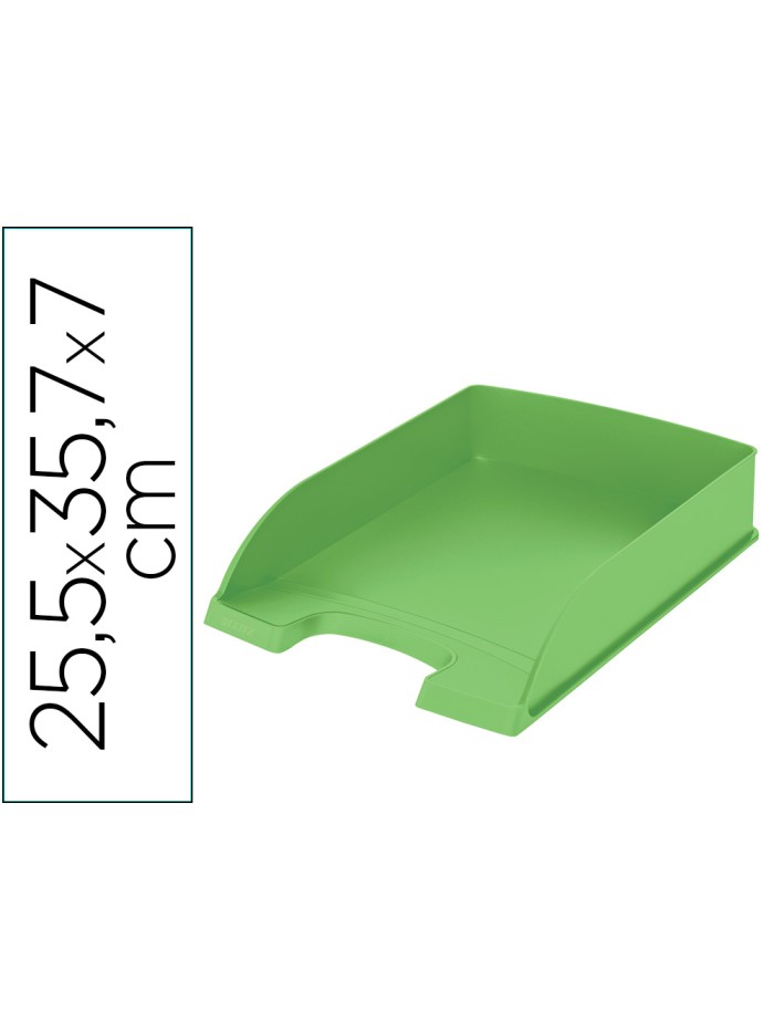 Bandeja sobremesa plastico leitz recycle verde 255x357x70 mm Bandeja sobremesa plastico leitz recycle verde 255x357x70 mm