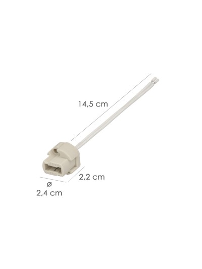 Portalamparas G9 Ceramico Para Bombillas Halogenas / LED