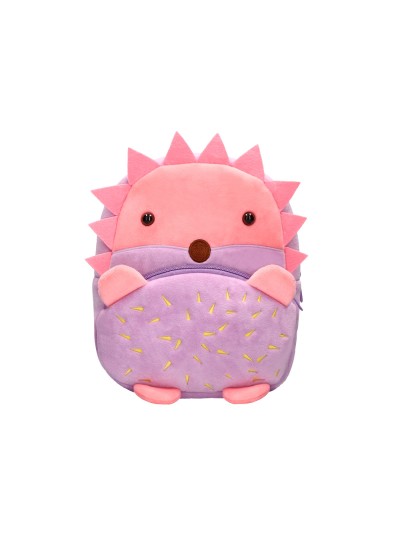 Cartera preescolar liderpapel mochila infantil peluche erizo 260x100x240 mm