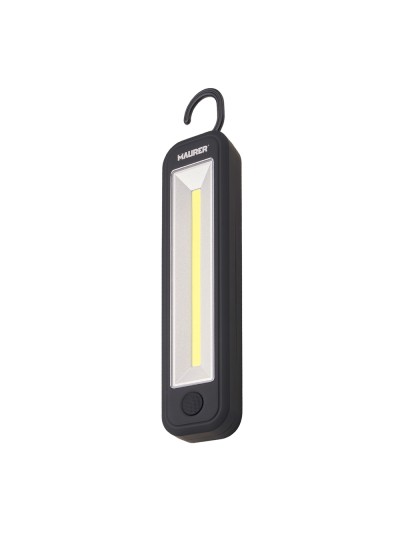 Linterna LED Profesional A Pilas (4 AA) 260 Lumenes 3 Watt. Con Iman y Colgador