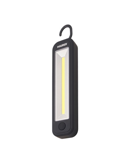 Linterna LED Profesional A Pilas (4 AA) 260 Lumenes 3 Watt. Con Iman y Colgador