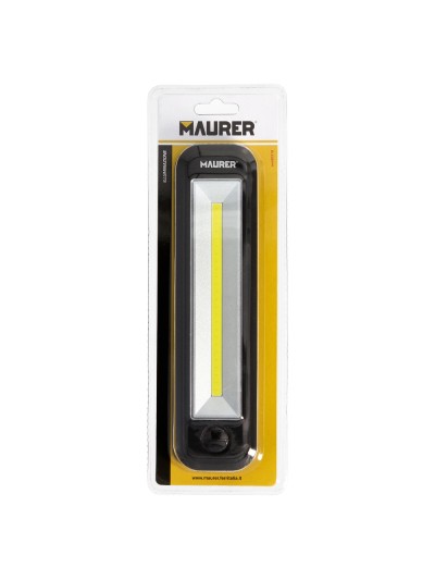 Linterna LED Profesional A Pilas (4 AA) 260 Lumenes 3 Watt. Con Iman y Colgador