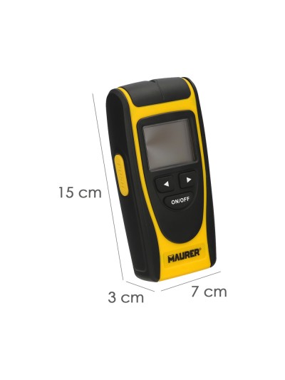 Detector de Materiales en Paredes. Multifuncional Encuentre Metales, Madera, Cables, Tuberias. Pantalla LCD.