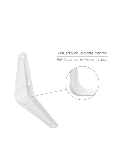 Palomilla Wolfpack Pintada Blanca  350x400 mm.