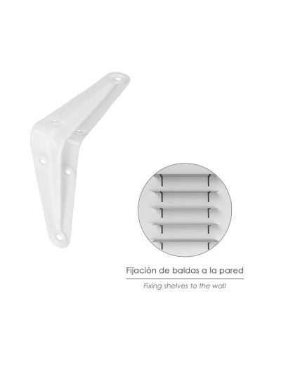 Palomilla Wolfpack Pintada Blanca  350x400 mm.