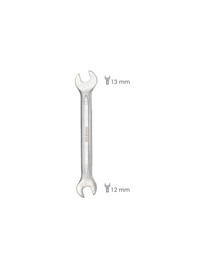Llave Fija Plus Acero Cromo Vanadio 12x13 DIN 3110. Llave Fija, Llave Fija Doble