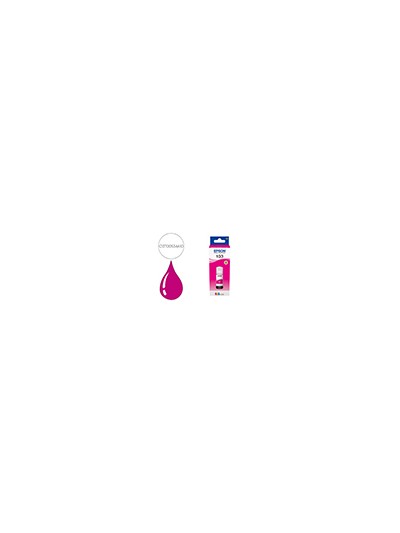 Tinta epson ecotank 103 l3110/3150/3151/5190 magenta botella de 65 ml