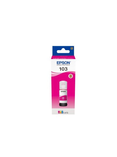 Tinta epson ecotank 103 l3110/3150/3151/5190 magenta botella de 65 ml