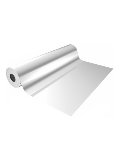 Papel de regalo basika polipropileno transparente bobina ancho 70 cm longitud 50 mt