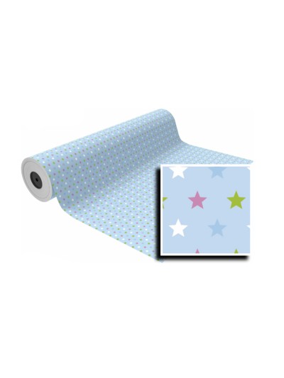Papel de regalo basika in2104-a bobina ancho 31 cm longitud 85 m peso 2 kg gramaje 60 gr
