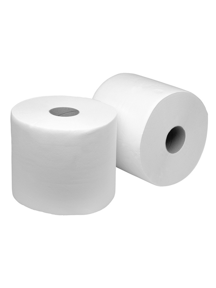 Papel Secamanos 650 Servicios (Pack 2 Rollos) Apto Uso Alimentario Doble Capa Celusosa 100%