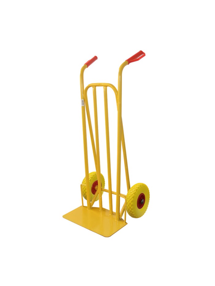 Carretilla Almacen / Sacos  Ruedas Macizas Llantas De Plástico