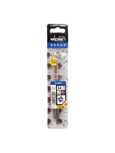 Broca Alpen SDS Plus FORCE X 14,00 x 310 mm. Hormigón Armado.