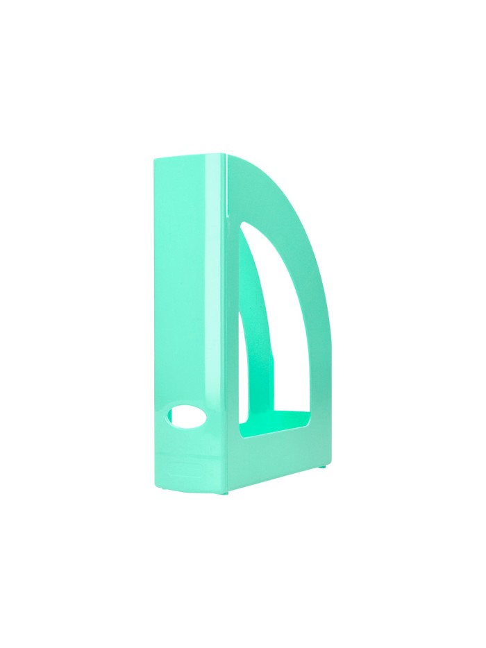 Revistero plastico q-connect color menta 320x250x80 mm Revistero plastico q-connect color menta 320x250x80 mm