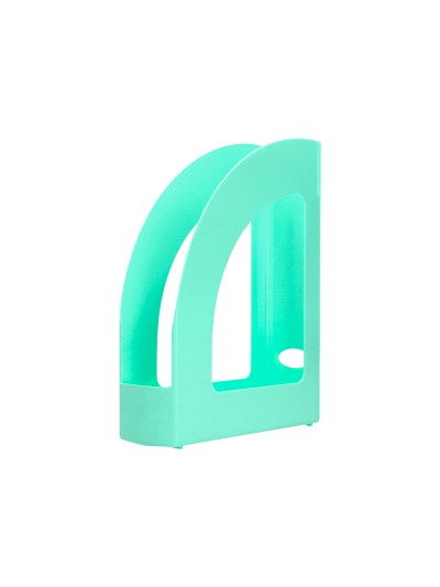 Revistero plastico q-connect color menta 320x250x80 mm