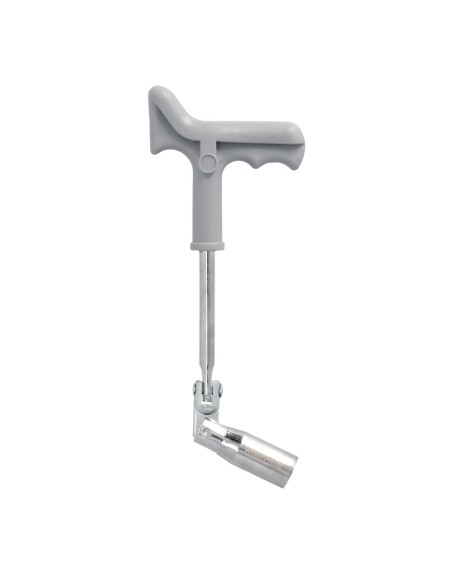 Llave Bujias Articulada 14 mm. Con Mango T