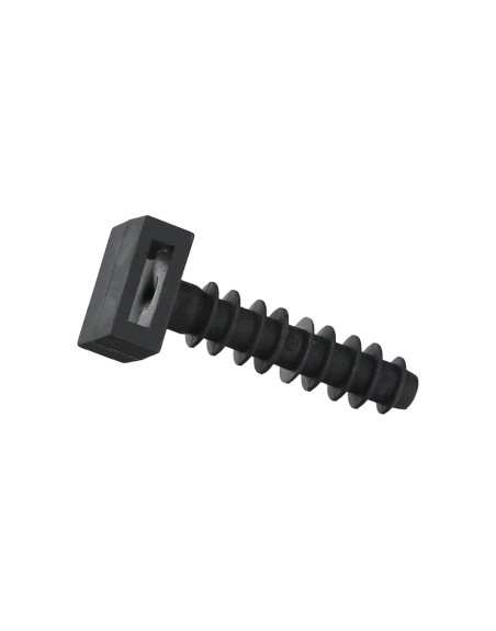 Taco Fijación Brida Nylon Negro 8 mm. (Bolsa 100 Unidades)