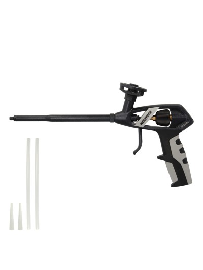 Pistola Para Espuma Poliuretano Recubriemiento Integro PTFE  (Interior y Exterior) Pistola Calafatear, Rellenar, Sellar