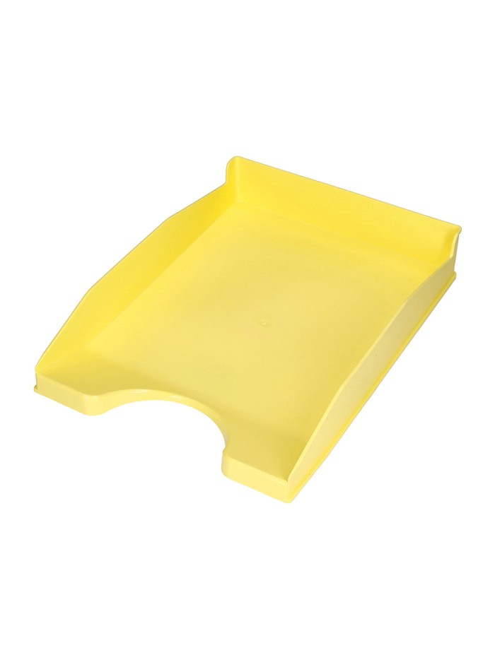 Bandeja sobremesa plastico q-connect amarillo pastel opaco 240x70x340 mm Bandeja sobremesa plastico q-connect amarillo pastel opaco 240x70x340 mm