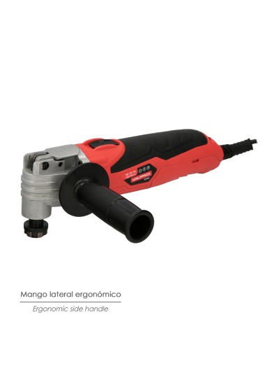 Herramienta Multifuncion Oscilante 300 Watt. Con Accesorios 23.000 R.P.M. Variador Velocidad, Cambio Rapido Hoja, Cortar, Lijar