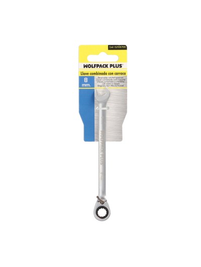 Llave Combinada Con Carraca 8 mm. DIN 3113