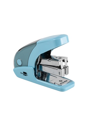Grapadora liderpapel micro con regalo de caja de 1000 grapas 24/6 26/6 capacidad 20 hojas