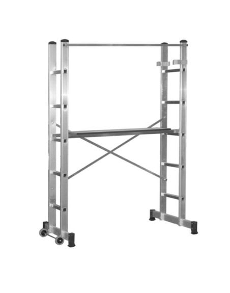 Andamio Aluminio Móvil Altura Máxima 3 Metros.  Escalera Doble, Escalera Tijera, Escalera Profesional, Escalera Telescopica,